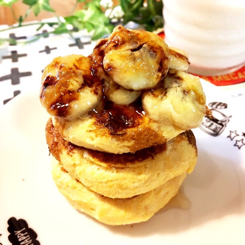 みんなが作ってる バナナパンケーキ ダイエットのレシピ クックパッド 簡単おいしいみんなのレシピが357万品