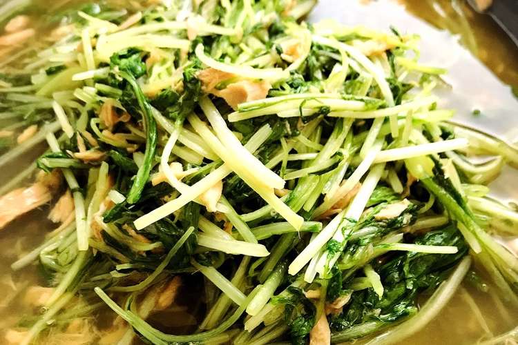 5分で出来る さっぱり水菜のツナ炒め レシピ 作り方 By そいらて クックパッド 簡単おいしいみんなのレシピが352万品