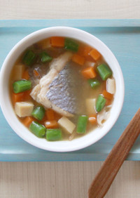 【離乳食後期】魚と高野豆腐の含め煮