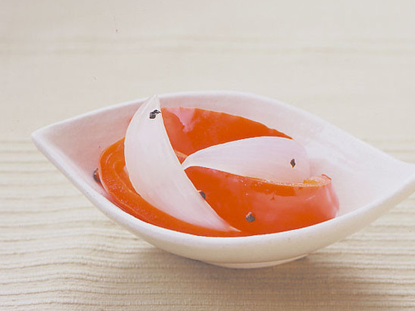 パプリカと玉ねぎのレンジピクルス