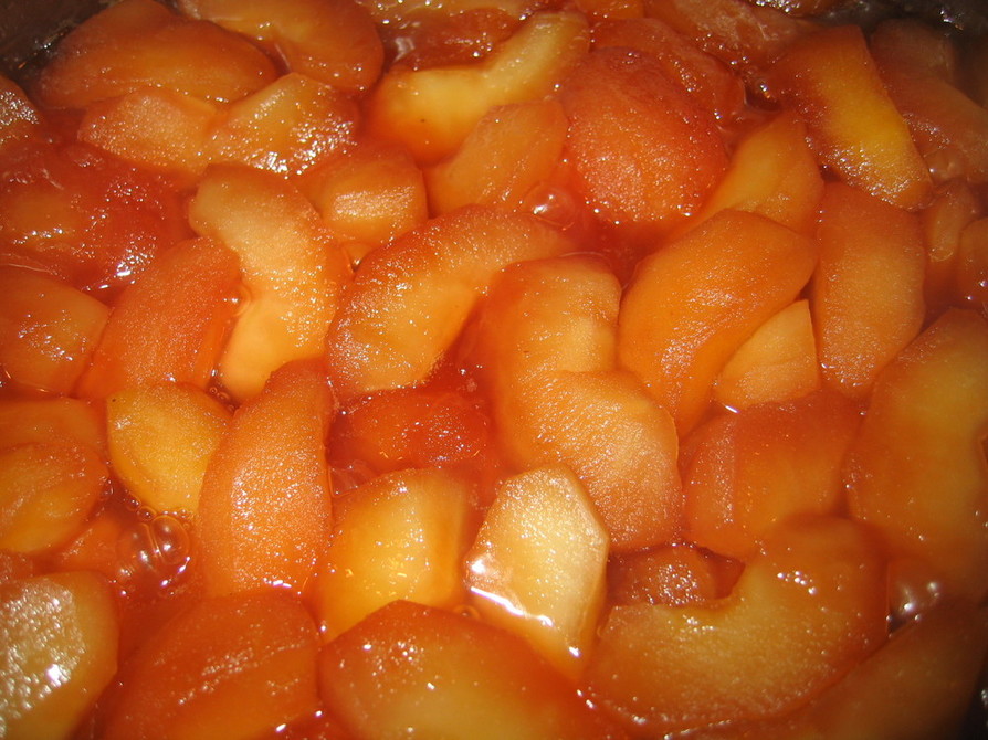 ピーチプリザーブのレシピ