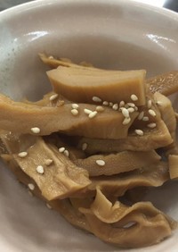 干し筍の油炒め(高知県旧吾北村の郷土食)