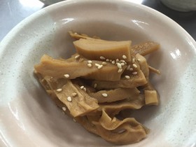 干し筍の油炒め(吾北村)