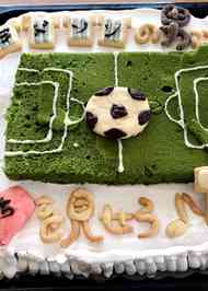 みんなが作ってる サッカー ケーキのレシピ クックパッド 簡単おいしいみんなのレシピが348万品