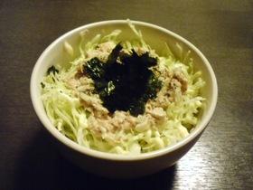 シーチキン丼