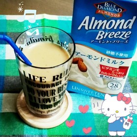 ダイエット♡アーモンドミルク♡ラテ♪