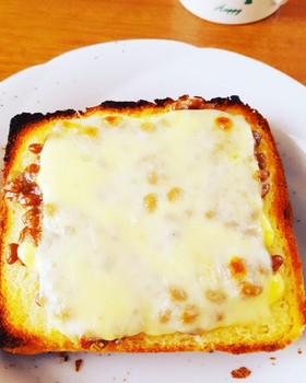 納豆トースト
