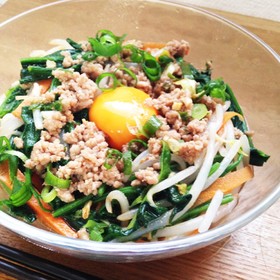 サッポロ一番♩冷やしみそビビンバ麺