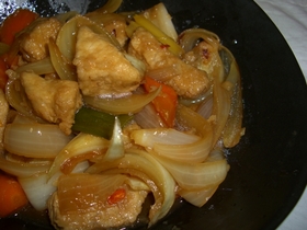 豚肉と野菜の南蛮漬け
