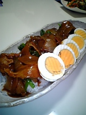 ほうれん草とベーコンのカレー