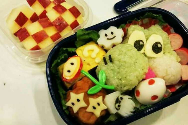 ヨッシーのキャラ弁 レシピ 作り方 By ちゅーりっぷまま クックパッド 簡単おいしいみんなのレシピが359万品