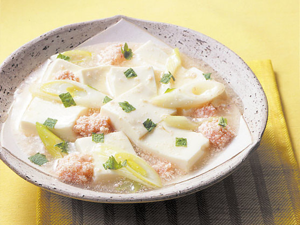 豆腐のたらこ煮