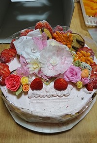 苺のムースケーキ 