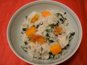 葉っぱも入れて!大根ご飯