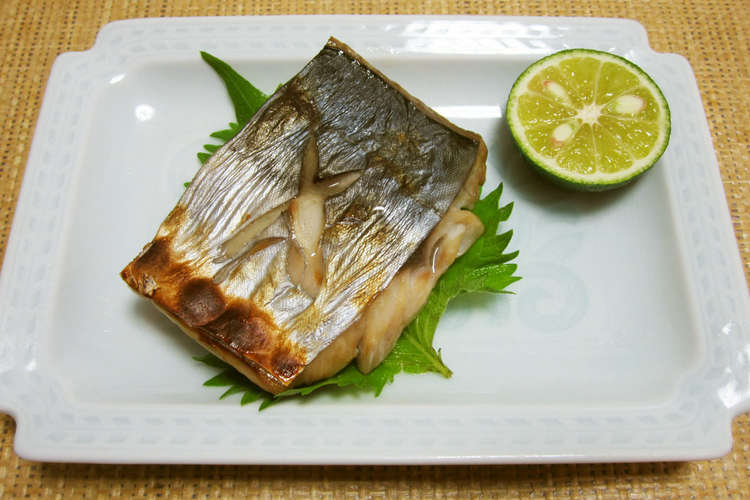 サワラ サゴチ の煎り酒つけ焼き レシピ 作り方 By クックgonbao クックパッド