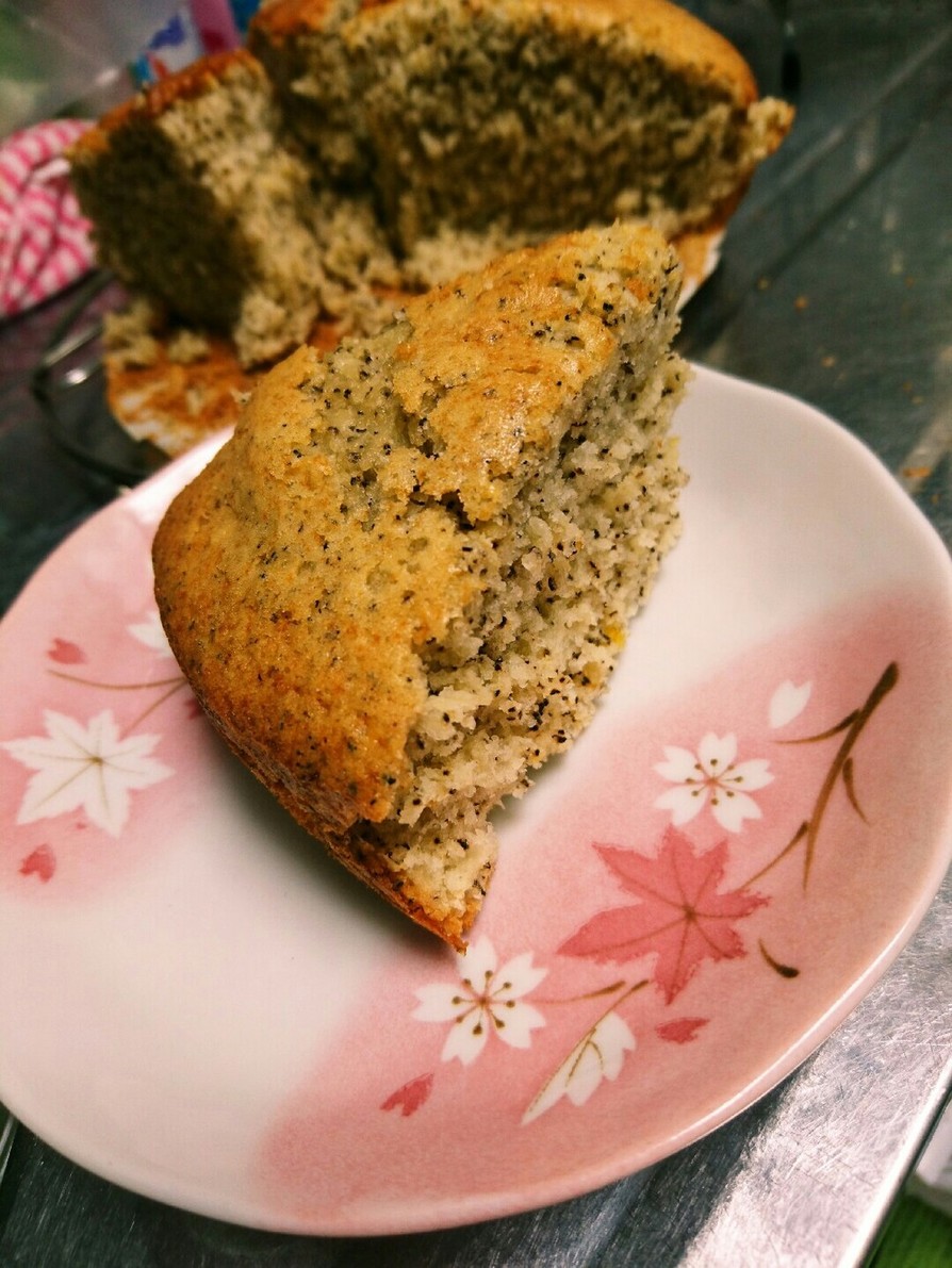 ホエーでふわふわメープル紅茶ケーキの画像