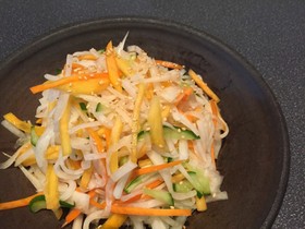 柿なます(高知県旧葉山村の郷土食)