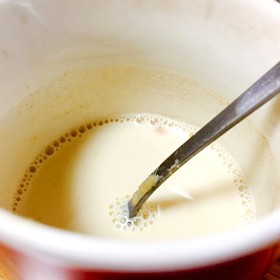 きな粉豆乳はちみつドリンク♡