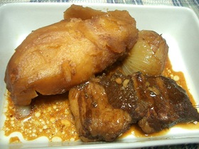 黒酢でスッキリ♪豚のとろとろ角煮