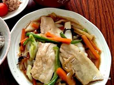 中華風肉野菜炒め（覚書）の写真