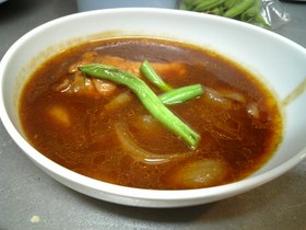 チキンでデミグラスシチュー