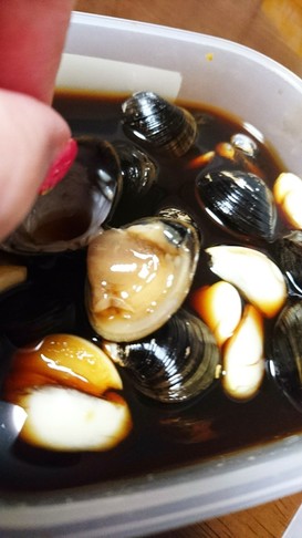 本場台湾料理 しじみ醤油漬け 鹹蜆仔