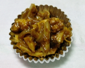 お弁当のおかずカレー