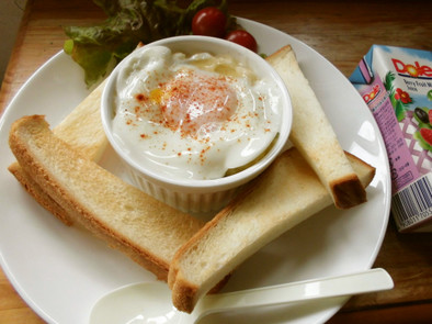 食パン1枚で簡単☆エッグスラット！の写真