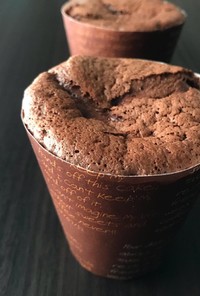 チョコ濃厚、チョコカップシフォン