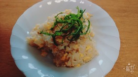 簡単 ホタテ缶で本格チャーハン