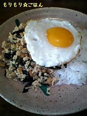 簡単ランチ☆和風食材でガパオご飯