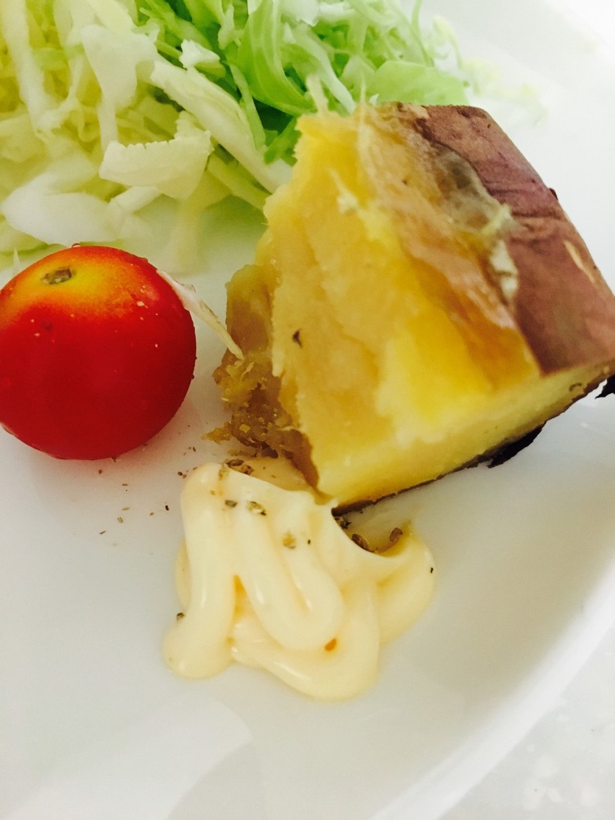 甘〜い焼き芋のポテトサラダの画像