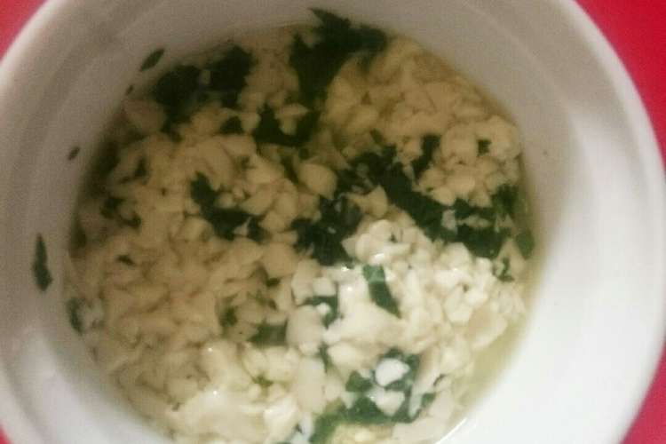 離乳食中期 レタスと豆腐の出汁煮 レシピ 作り方 By ひな84 クックパッド 簡単おいしいみんなのレシピが354万品