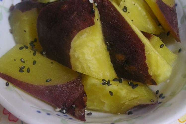 炊飯器でご飯と一緒に炊く 簡単 大学芋風 レシピ 作り方 By しほほ クックパッド 簡単おいしいみんなのレシピが360万品