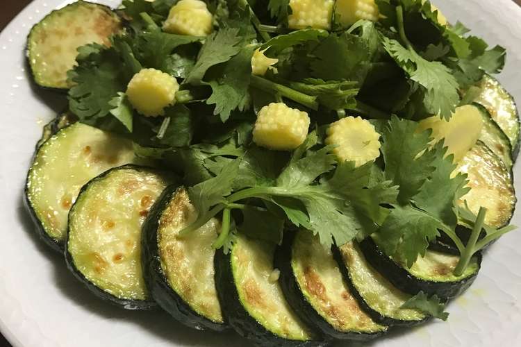 ズッキーニの夏真っ盛りサラダ レシピ 作り方 By クララキッチン クックパッド 簡単おいしいみんなのレシピが365万品