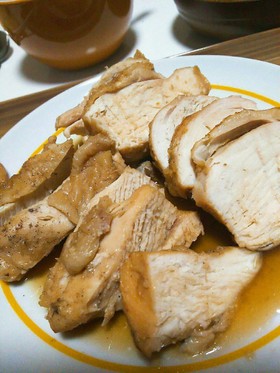 炊飯器で簡単★むね肉チャーシュー