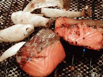 鮭の自家製味噌漬け焼きの写真