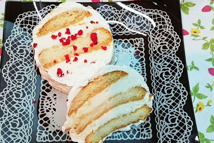 マリービスケットケーキinクリームチーズ レシピ 作り方 By Mistyショコラ クックパッド 簡単おいしいみんなのレシピが349万品