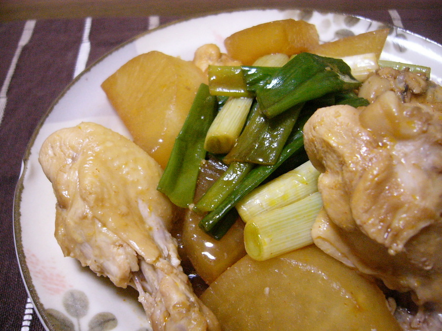 ❀大根と鶏手羽の韓国風煮❀の画像