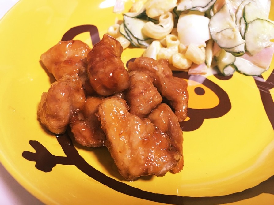 鶏モモ肉の甘辛タレの画像