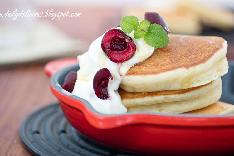 超簡単 クリームチーズ ホットケーキ レシピ 作り方 By Pook Dailydelicious クックパッド 簡単おいしいみんなのレシピが363万品