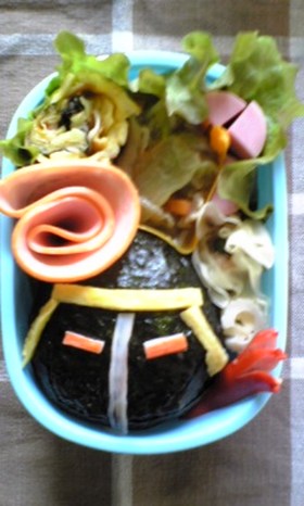 ウォーズマン(キン肉マンより)キャラ弁