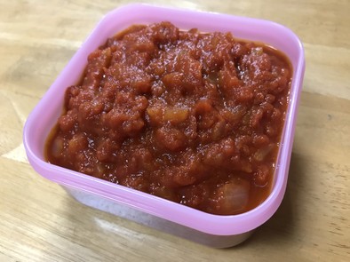 簡単♪常備したい自家製トマトソースの写真