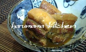 ニンニク味噌de角煮✿