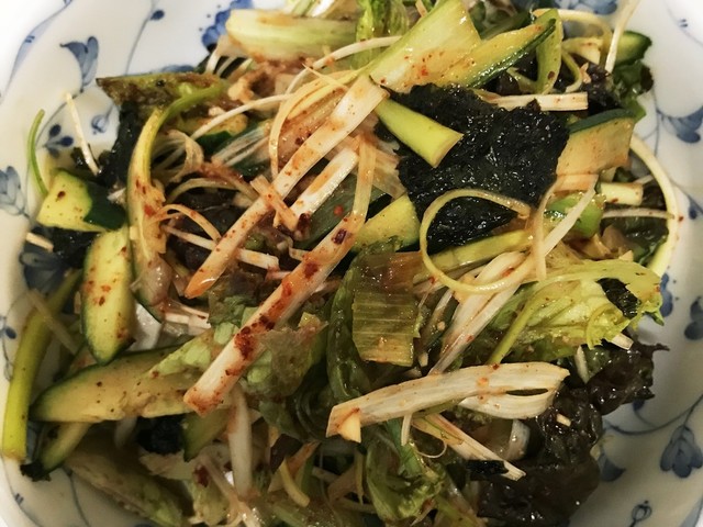 本当に簡単 本場のチョレギサラダ レシピ 作り方 By 韓国ライフ クックパッド 簡単おいしいみんなのレシピが367万品