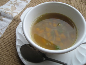 レンズ豆のスープ