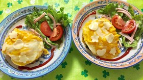 子どもと作る☆簡単オムライス♪