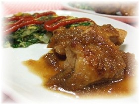 鶏肉のバーベキューソース
