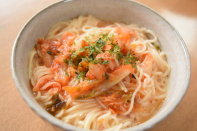 キムタマ素麺の写真