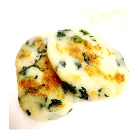 1歳☆ジャガイモとほうれん草のお焼き